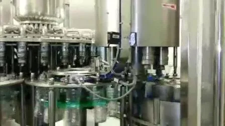 500ml 전자동 소형 PET 병 미네랄 퓨어 음료 세척 충진 캡핑기
