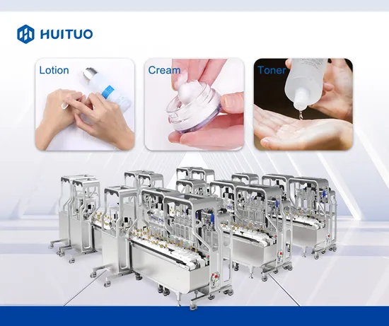 다양한 점도의 액체 재료를 위한 자동 피스톤 충전 캡핑 포장기