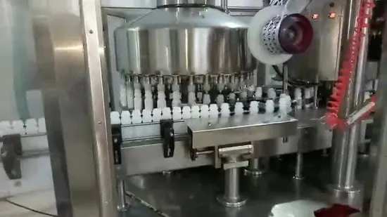 HDPE 병 우유 충전기