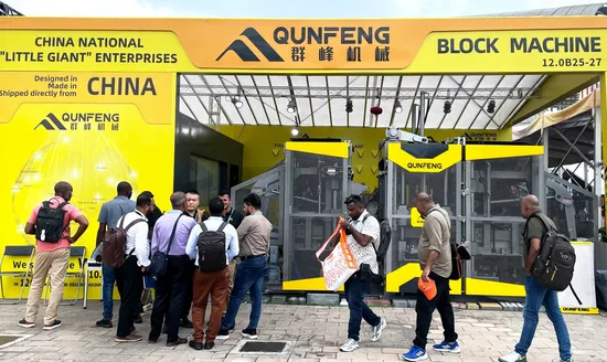 안정적인 블록 생산 라인 효율적인 자동 블록 제조기 대형 블록 생산을 위한 스마트 블록 생산 시스템