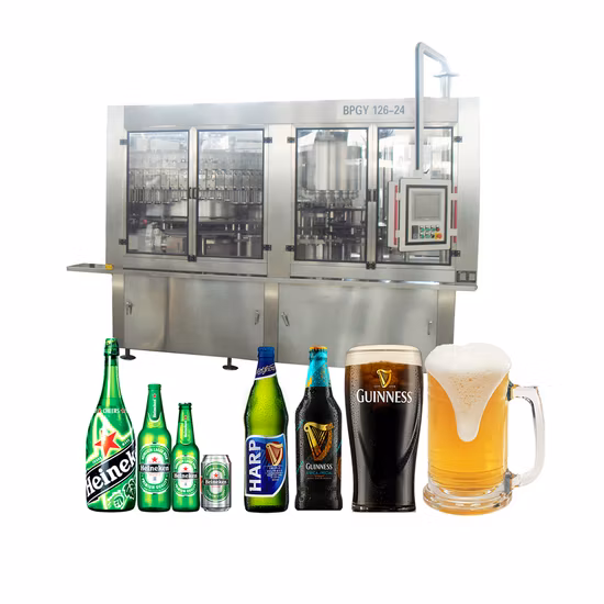 장가항 전자동 유리병 알코올 음료 적포도 와인 증류주 주류 위스키 보드카 세척 충전 캡핑 병입기