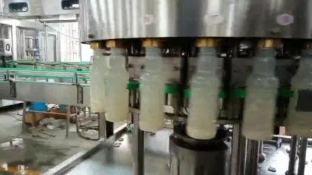 고품질 주스 충전기 라인, 플라스틱 병 주스 세척 충전 캡핑 기계 전체 라인